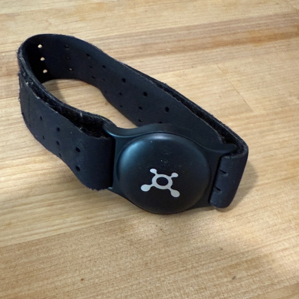 Orangetheory Black Wristband Tracker
Charger not included 
Works fine
